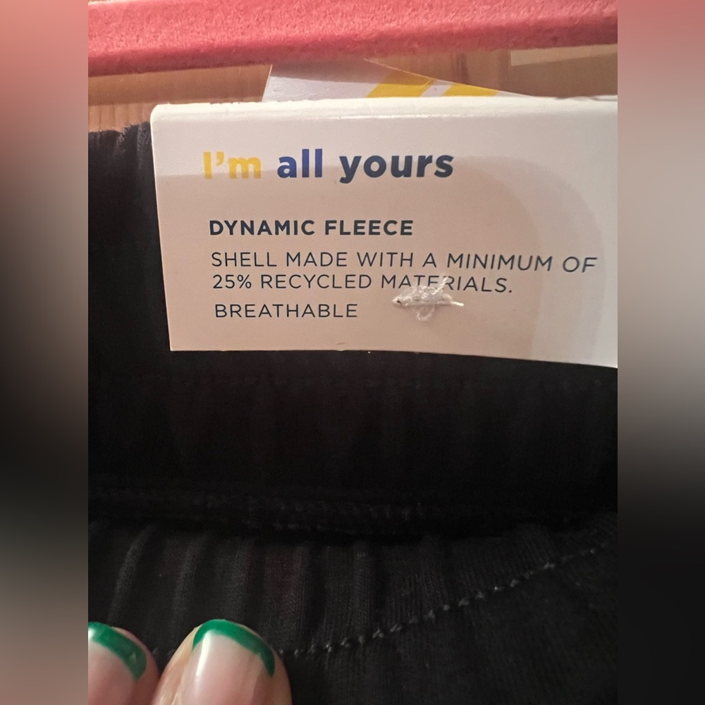 OLD NAVY 🖤WIDE LEG SPLIT ANKLE DYNAMIC FLEECE, LIGHT WEIGHT SIZE XL - Picture 3 of 5
